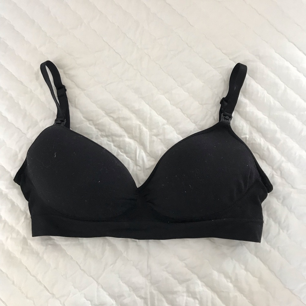 🤱Black nursing bra